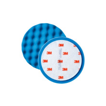 3M Perfect-It 50388 Ultrafine High Gloss Pad for Ultrafine Polish, Blue, Set of
