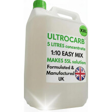 Ultrasonic Cleaner Fluid Concentrate 5 Litre – Carburettor & Engine Parts Cleaning Solution for Ultrasonic Baths, Professional Grade