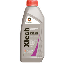 Comma XTC1L XTech Fully Synthetic 5W30 Motor Oil, 1 Liter, Grey