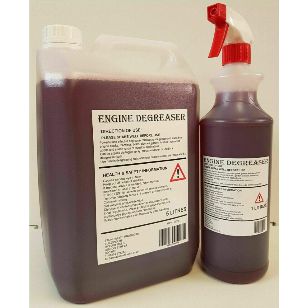 Ultra Engine Degreaser Spray Cleaner Car Grease Dirt Remover 6 Litre 31527767