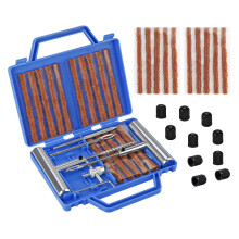 VonLux Car Tyre Puncture Repair Kit - 42pcs Tire Repair Kit, Flat Tyre Plug Tools Easily Repair Punctures, Emergency Car Tubeless Tyre Puncture Repai