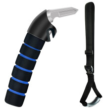 KOUNATSURI Car Handle Assist for Elderly Car Grab Handle Car Door Handle Multifunction Handle Car Door Latch Handle for Seniors and Handicapped(Blue)
