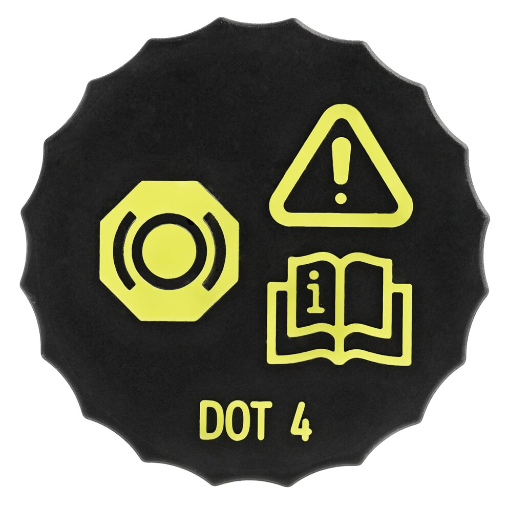 Car Brake Fluid Reservoir Cap, Car Brake Fluid Bottle Cap Compatible With Vw Byd Ford Focus Mk2 Mk3 Galaxy Mk3 Mondeo Cmax Smax 1831528 Bv61216 Black 56872569