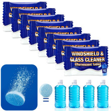 Screen Wash Tablets 50 Pack, 200L Concentrated Windscreen Washer Tabs