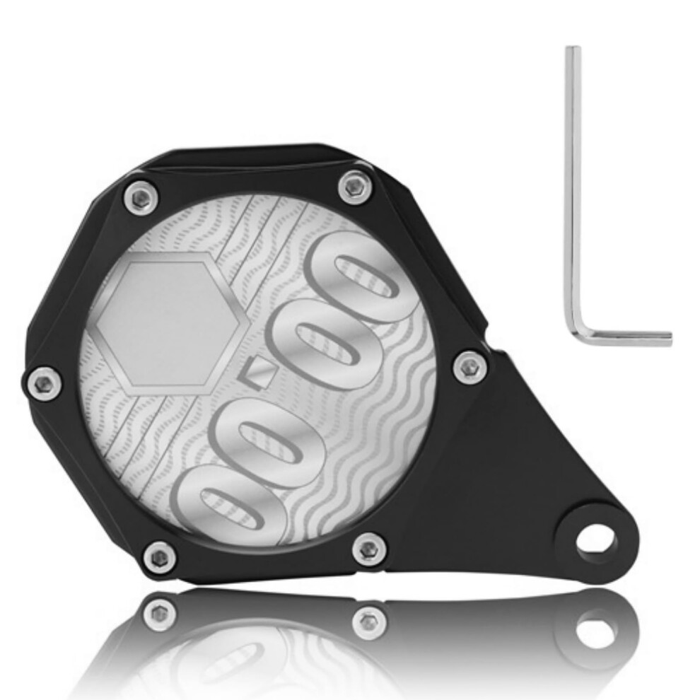 Byhlyh Motorbike Tax Disc Holder Aluminum Alloy Waterproof Motorcycle Tax Disc Permit Holder Resistant To Theft Plate With Allen Wrench For 5051226446764