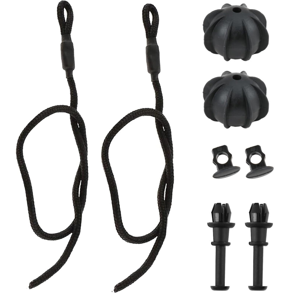Yimeizhiguang Parcel Shelf String For Vw Golf, Audi, Skoda | Universal Rear Parcel Shelf Cords With 2 Buckle Clips 5051226489624