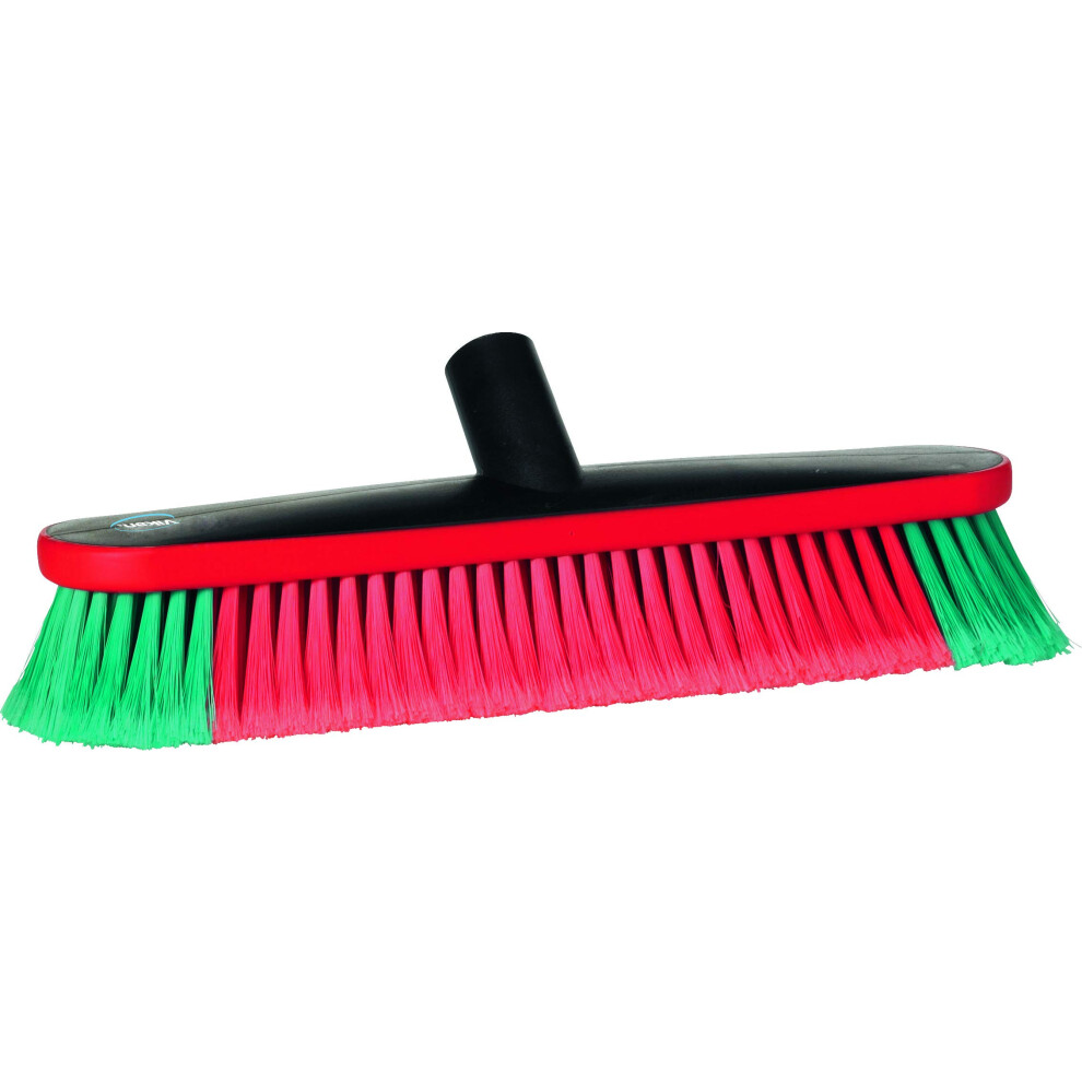 Vikan 475752 Water Fed Vehicle Brush, Soft/Split, 370 Mm Length, 100 Mm Width, 120 Mm Height Black 37127657