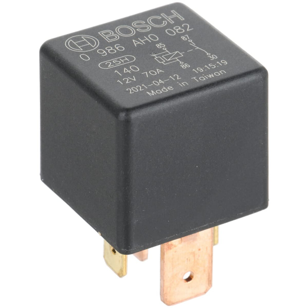 Bosch 0986Ah0082 Power Relay 12V 70A, Ip5k4, Operating Temperature