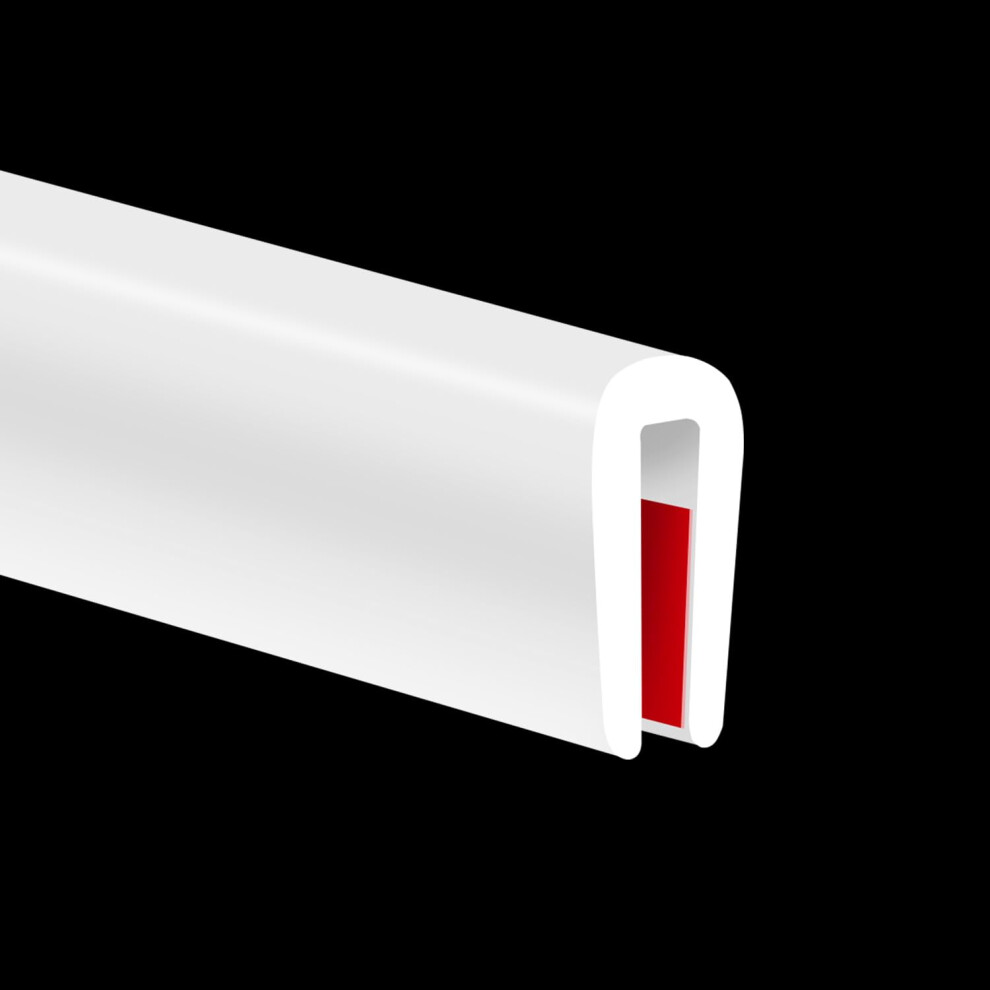 Yanruipro Rubber Edge Trim, Flexible Baby Proof Edge Trims For Sharp Edges, 1 Mm(1/16") U Channel Edge Protector