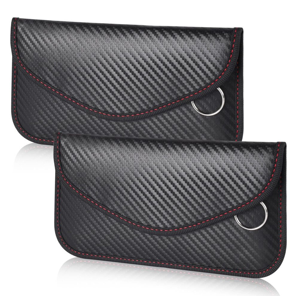 Bubuny Faraday Bag For Key Fob, 2 Pack Car Key Signal Blocker Pouch, 5002068015373