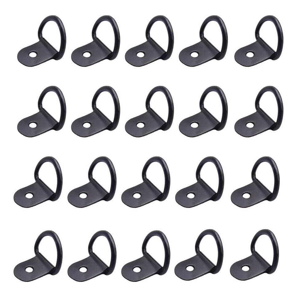 Fasbet 20Pcs Tie Down Ring Hook Load Anchor Trailer Stainless Steel Securing Lashing Rings Trailer Tie Down Ring For Loads In Cars Eyelet Securing Cars Kaya