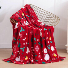 (135x200cm, shape5) Christmas Throw Blanket Cute Santa Claus Flannel Holiday Blankets and Throws