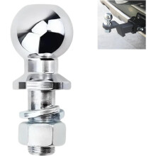 2'' Trailer Hitch Ball 50mm Ball Head Bolt Drawbar Straight Towing