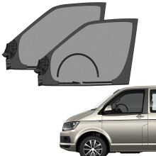 ZATOOTO Magnetic Side Window Insect Screen Suitable for VW T4 T5 T6, Car Window Mosquito Net for Front Doors, Protection Against Mosquito Breathable