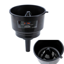 KATSU Tools Portable Fuel Filter Funnel Diesel Water Separator, 21cm Large Wide Mouth, Upto 20L, for Vehicles Motorcycles Generato