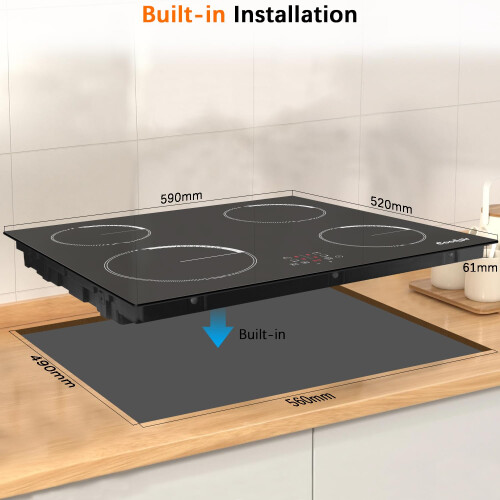 Cooksir Induction Hob 4 Zone, CSI-46441 2