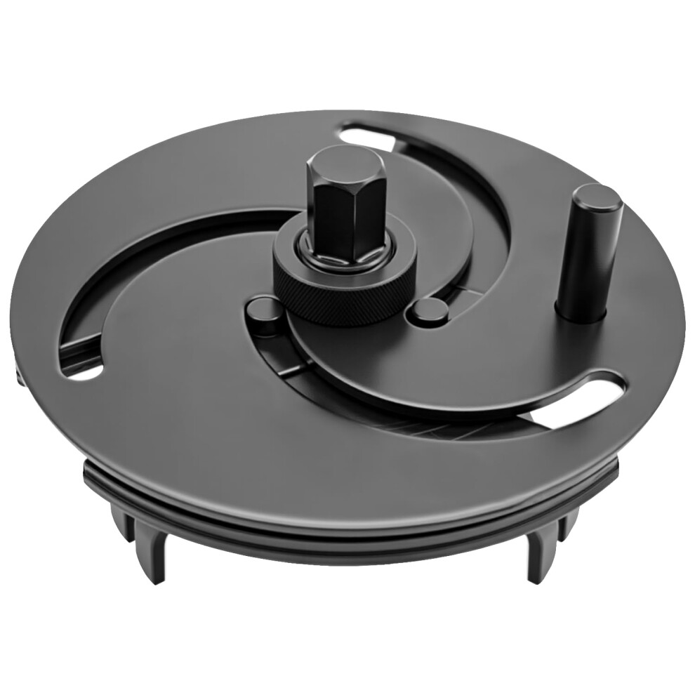 Zktool Universal Fuel Tank Cap Wrench, 3-Jaw Adjustable Fuel Tank Lid Wrench, Fuel Pump Cover Removal Tool, 87Mm-170Mm 89848449