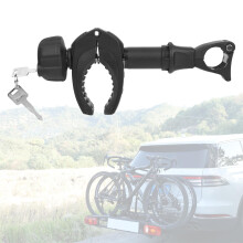 Frame Holder Short 25 cm Length, Bicycle Holder, Bike Holder, Bicycle Holder, Mounting Clamp, Motorhome Wheel, Lockable, for U-Bracket Tube
