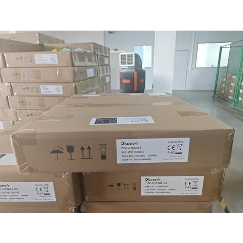 Disaenvir glass ceramic hob 4 plates 60cm 6000W 2
