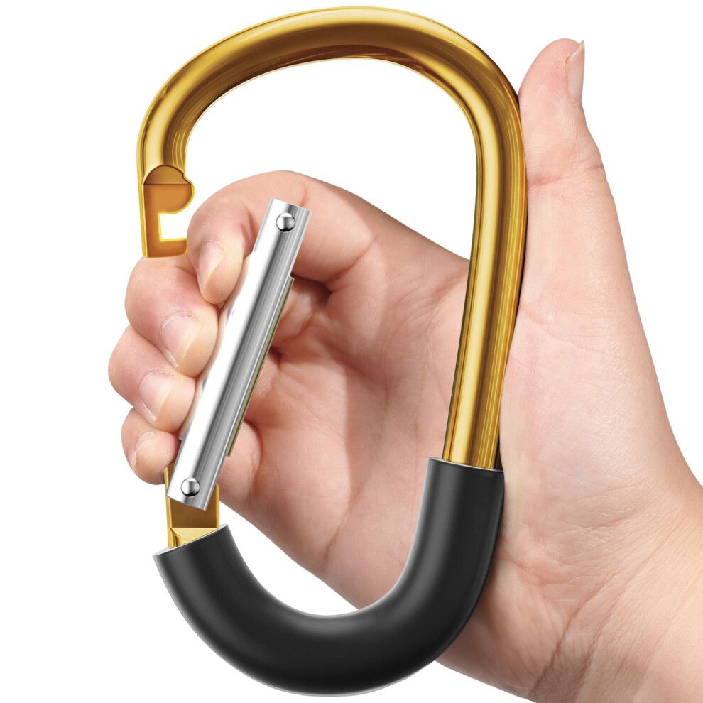 Surdoca Heavy Duty Pram Hooks, Aluminum Pushchair Clips For Bags