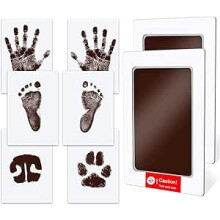 TATUNER Baby Hand and Footprint Kit Inkless - Mess Free Ink Pad, Paw Print Kit for Dogs and Cats, Safe Clean Touch Ink Pads for Newborn Handprints