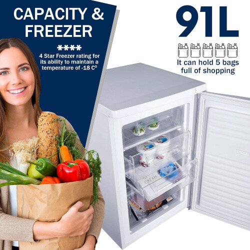 English Electric Under Counter Freezer EEF085H 91 Litre 2