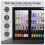 Baridi Back Bar Drinks Fridge/Cooler with Double Sliding 2