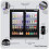 Baridi Back Bar Drinks Fridge/Cooler with Double Sliding 5