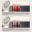 Disaenvir Ceramic Hob 4 Zone, Built-in Electric Hob 6