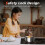 Jessier Ceramic Hob 5 Burners with Frame, Built 6