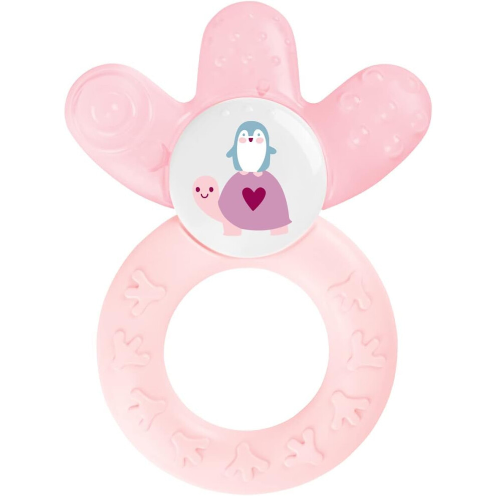 Mam Cooler Teether | Sensory Teething Toy For Babies | Suitable From 4+ Months | Cooling And Soothing Relief For Painful Gums | Unique Shape And Ergo