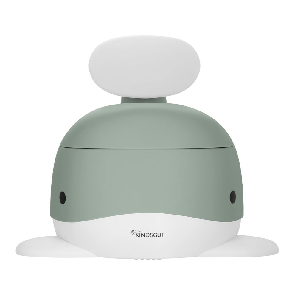Kindsgut Potty Training Toilet In Whale Design, Potty Training In A Beautiful Design, Pistachio