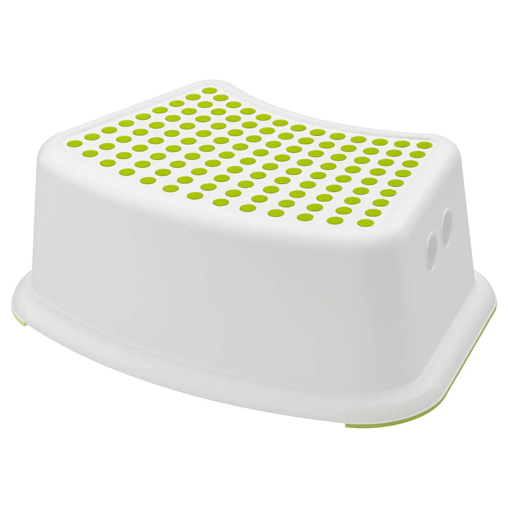Plastic Child Foot Step Stool Non-Slip Cover On Top For Children Practical Non-Slip Toilet Step, Multiuse Booster Step, Toddler Potty Training Savex