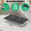 Nardea 3500W Electric Induction Hob  2 Ring 7