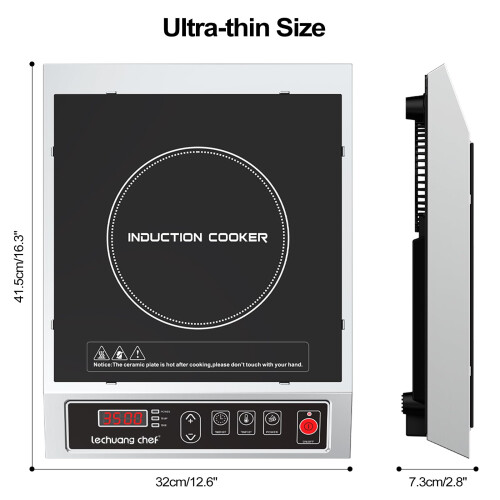 Lechuang Chef 3500W Ultra-thin Portable Induction Hob 1