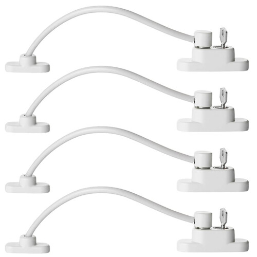 4PCS Window Door Restrictor Lock Window Locks for UPVC Windows