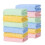 Meng Jiaran 12 Pcs Face Cloths Flannels Soft Bath Towels Quick Dry 1