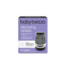 Baby Brezza Descaling Tablets for Baby Brezza Bottle Washer Pro Only | Feeding Bottles - Pack of 20 Tablets