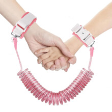 WELHAEPI Toddler Wrist Reins Safety Harness, 2.5M Walking Leash Pink