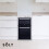 Solt SDOC50WH 50cm Electric Ceramic Double Oven Cooker, 3