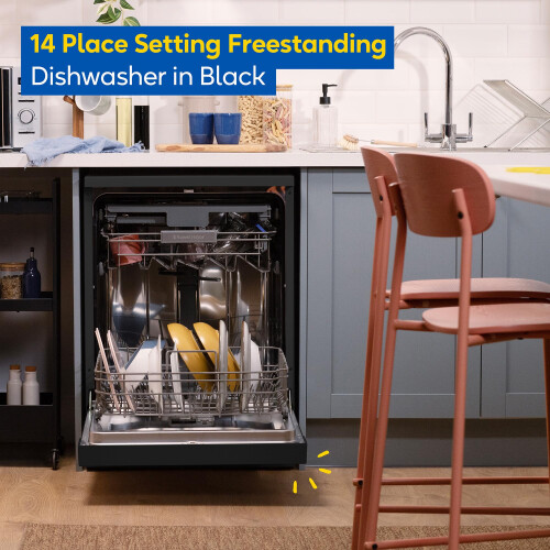 Russell Hobbs Russell Hobbs Freestanding Dishwasher, Class C, 14 Place 2
