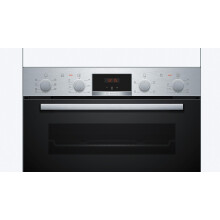 Bosch Series 4 MBA533BS3B 60cm Builtin Double Oven with 3D Hotair EcoClean