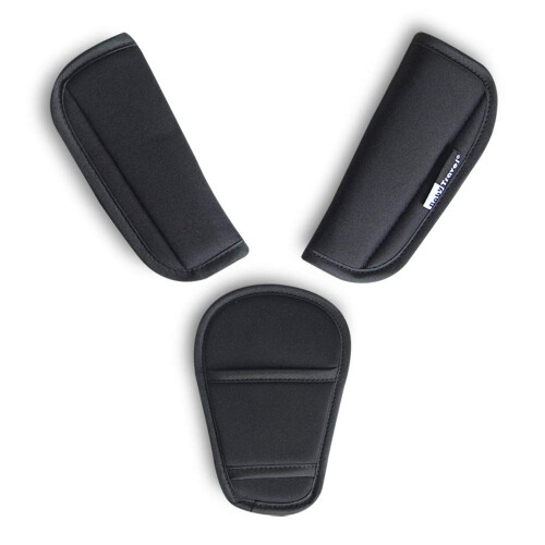 3 Piece Baby Stroller Car Seat Strap Covers & Crotch pad Universal