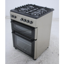 BlueFlame DG6402XPZU 60 cm Freestanding Gas Cooker With Double Cavity Oven