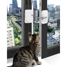 2 Pcs Window Locks for Cats Child Window Safety Restrictors Self