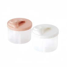 qixiang Formula Powder Pots,2Pcs Baby M ilk Powder Dispenser