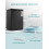 98L Chest Freezer with Removable Baskets Upright Freestanding 5