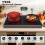 VBGK Electric Hob, 220V 3600W 2 burner ceramic 2