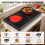 VBGK Electric Hob, 220V 3600W 2 burner ceramic 5