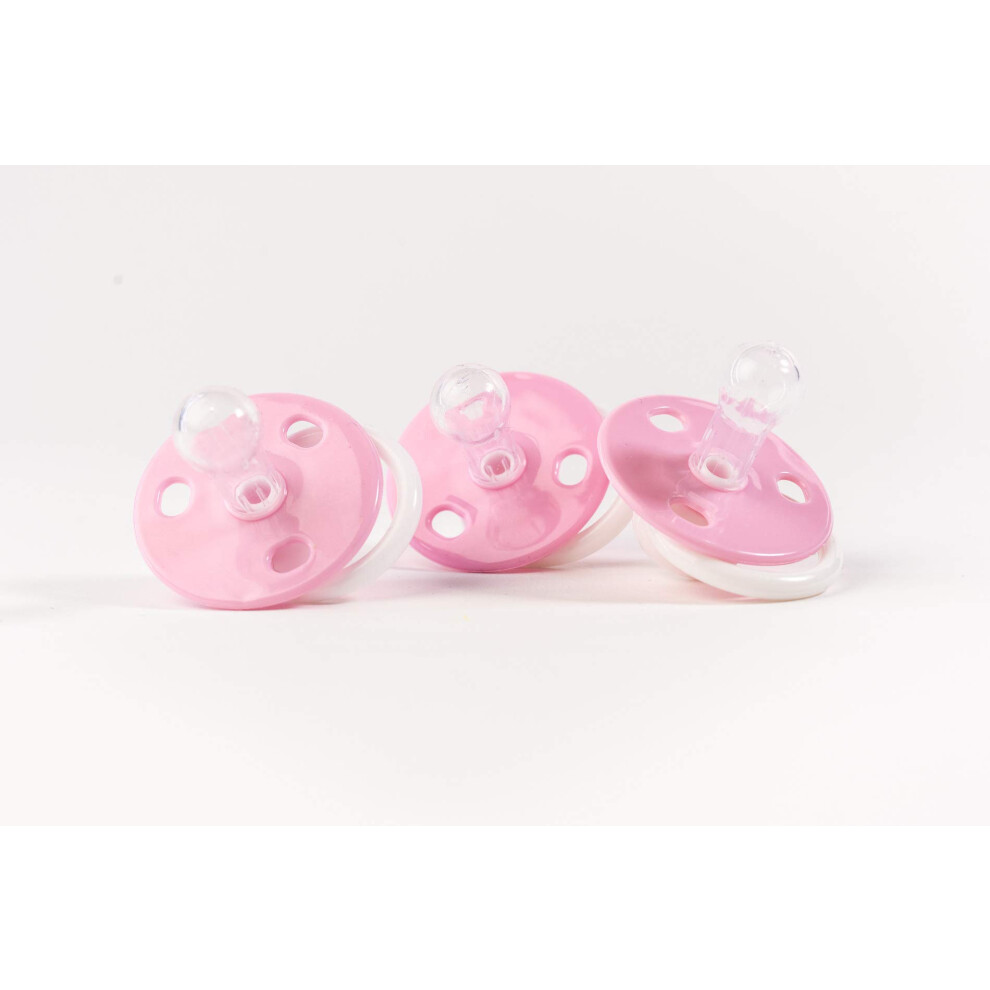 Nurnberg Gummi Babyartikel Gmbh & Co. Kg 12 Pack Baby Soothers Dummies Bs En 1400 Pink